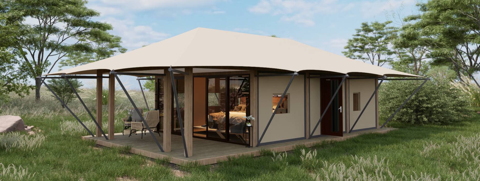 鹿泉市户外酒店帐篷厂家